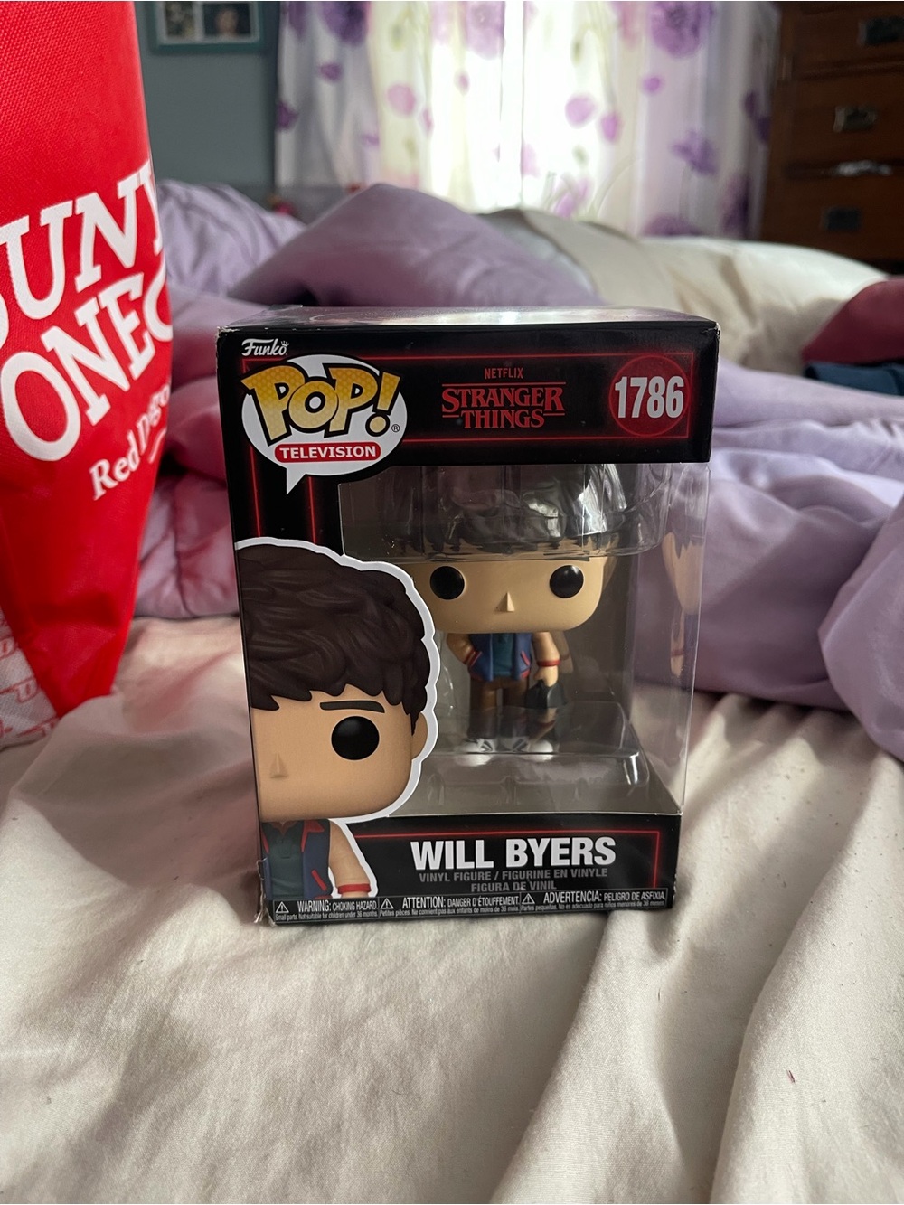 Funko Pop! Television Stranger Things Will Byers Vinyl Figure - Black/Blue/Red